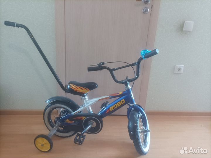 Детский велосипед с ручкой бу