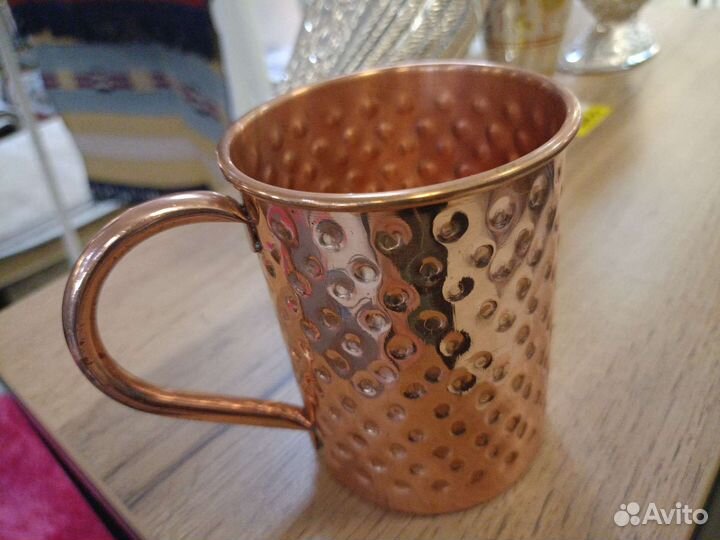 Кружка медная