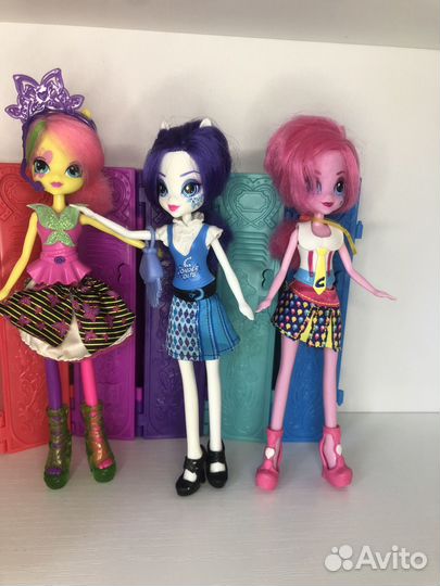 My Little Pony, monster high,barbie