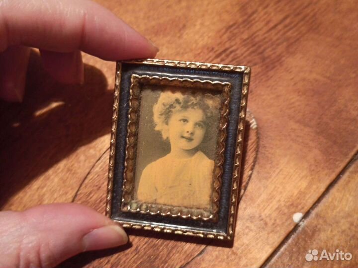 Рамочка в винтажном стиле металл