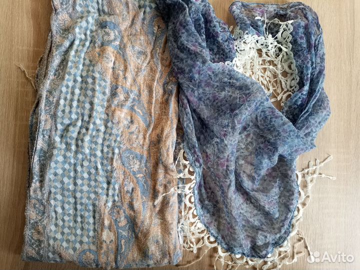 Шарфы и палантины. Шапка. Берет