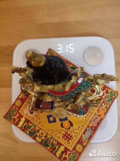 Статуэтка Белая Тара, 27 см, Непал, камни и металл