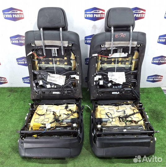 Кожа обивка передних сидений BMW X5 E70 (шт.)