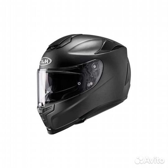 Мотошлем HJC rpha 90 semi flat titanium