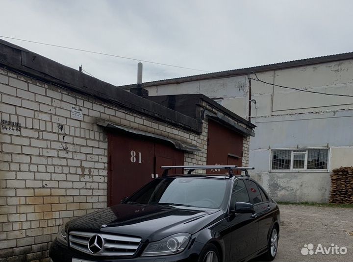 Багажник на крышу mercedes w204 c180