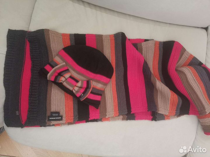 Шапка и шарф комплект sonia Rykel, оригинал