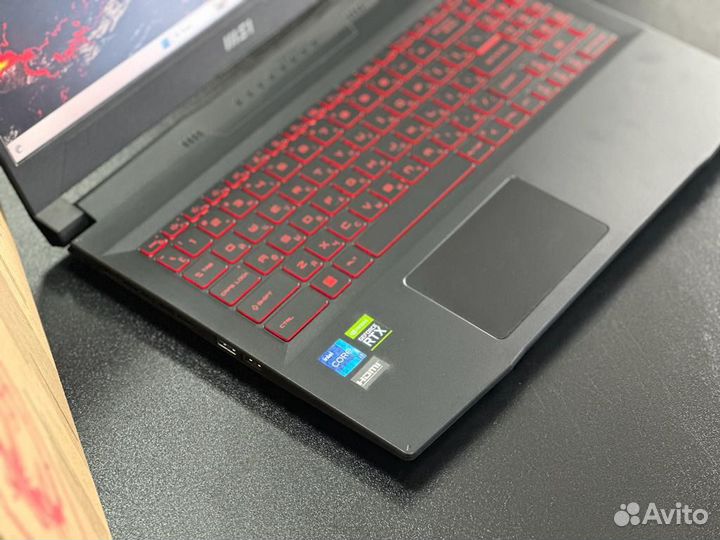 Мощный MSI RTX 3060/i7-12650H/240hz