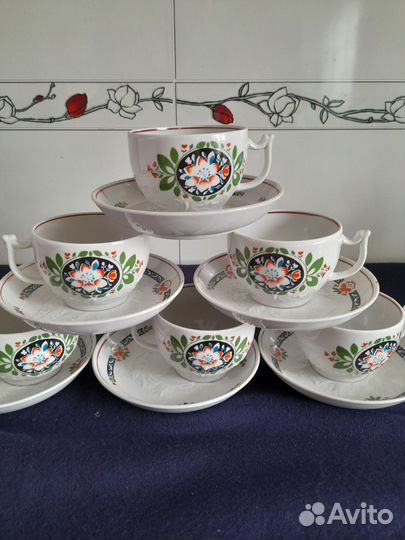 Вербилки.Чайные пары времен СССР