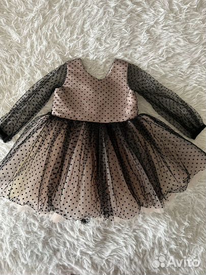 Платье на девочку 92