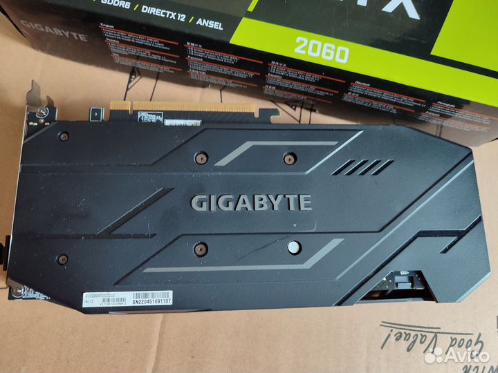 Видеокарта rtx 2060 12 gb