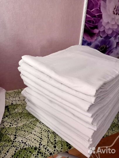 Постельное белье новое белое