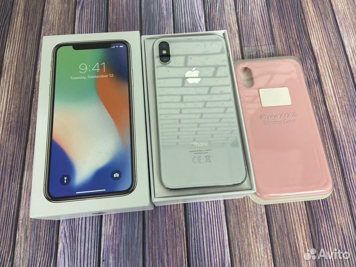 iPhone X 256 gb silver ART 10
