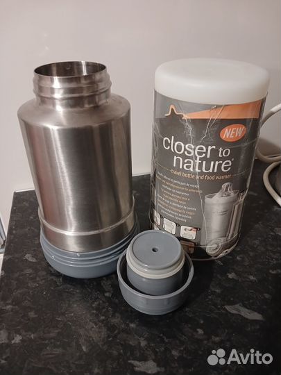 Термос для разогрева бутылочек младенцам