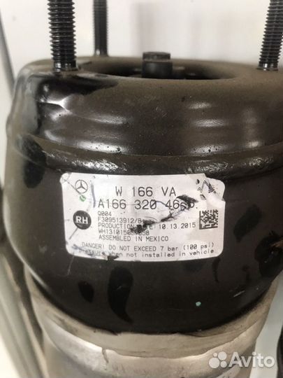 Мерседес мл 166 ML 166 GL Амортизаторы передние