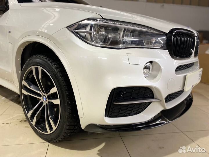 Сплиттер M performance BMW X5 F15 русский