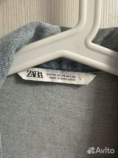 Джинсовая куртка zara