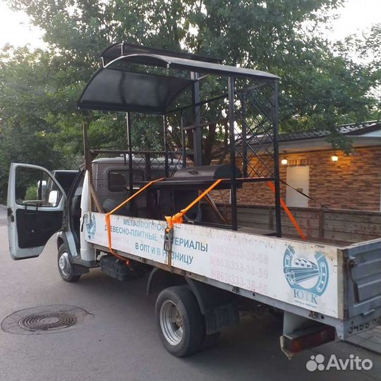 Грузоперевозки газель открытая(бортовая)