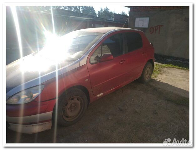 Peugeot 307 1.6л. 2002 год (разбор по запчастям)