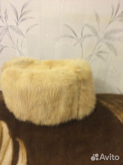 СССР Шапка мужская норковая р.56
