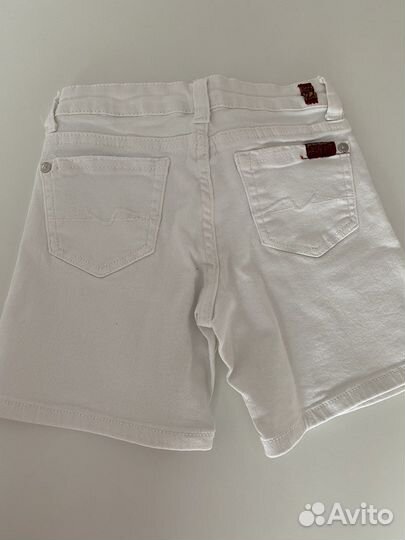 Шорты джинсовые 7 for all mankind