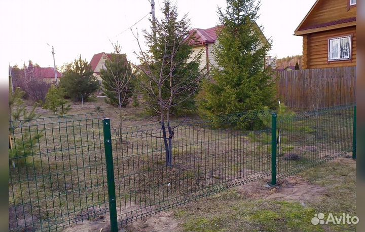 Сетка для забора 3d