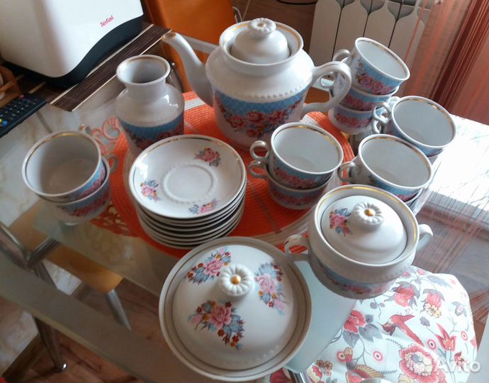 Чайный сервиз (неполный) Тернопольский фз СССР