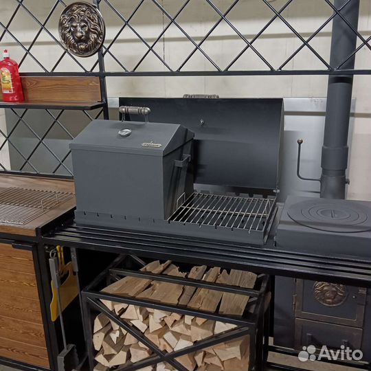 Мангальный комплекс лофт