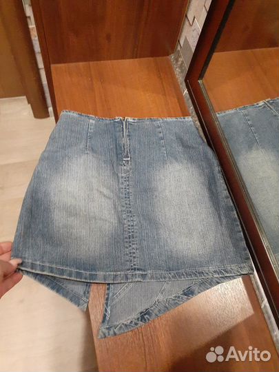 Юбка джинсовая