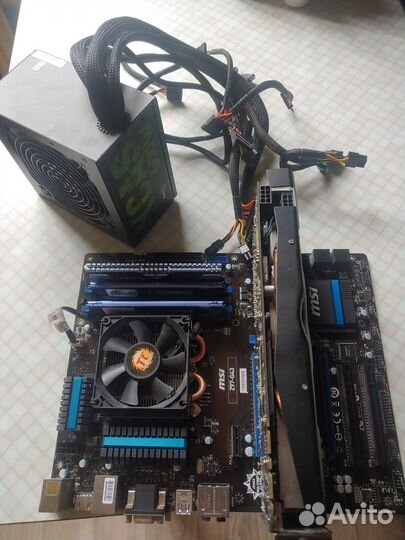 Комплект для сборки пк на процессоре xeon