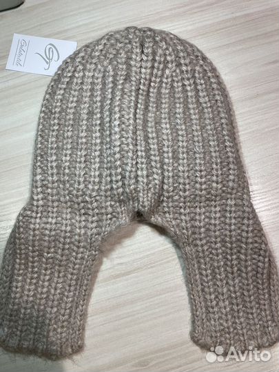 Шапка ушанка на флисе