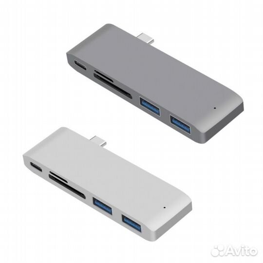 USB Хаб Type-C 5в1 на MacBook bronka
