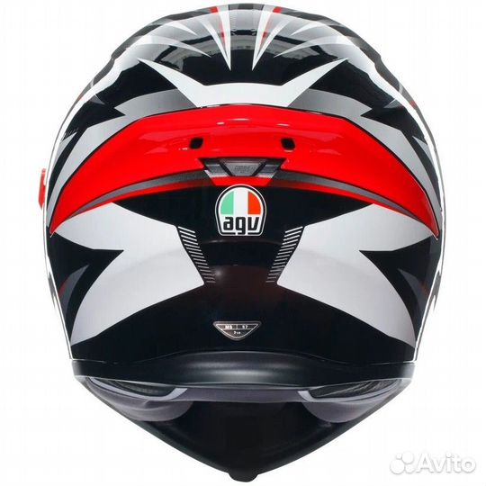 Мотошлем AGV K-5 S Multi Plasma White/Black/Red