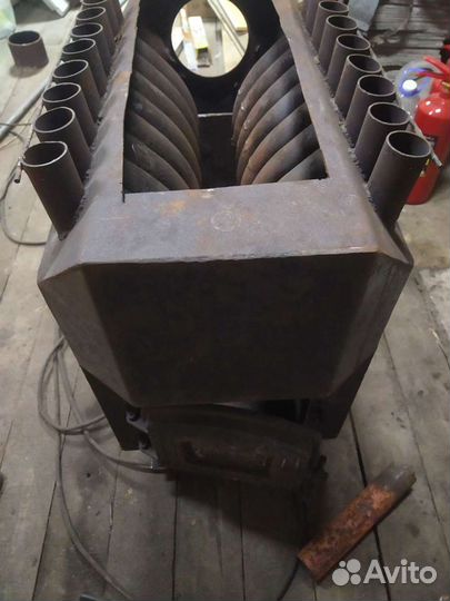 Печь буржуйка для гаража