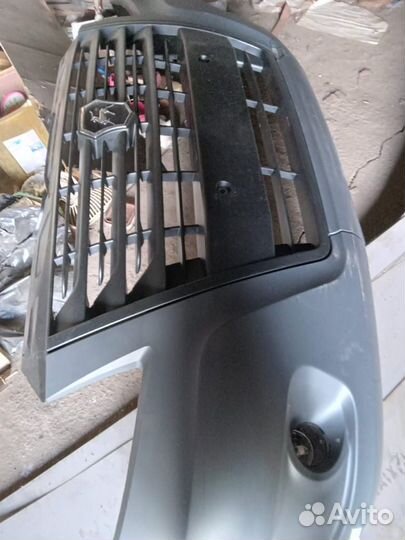 Передний бампер на газель