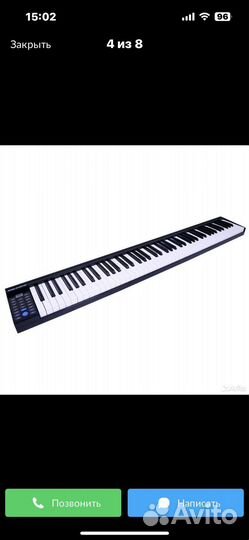 Цифровое пианино 88 клавиш 7 октав