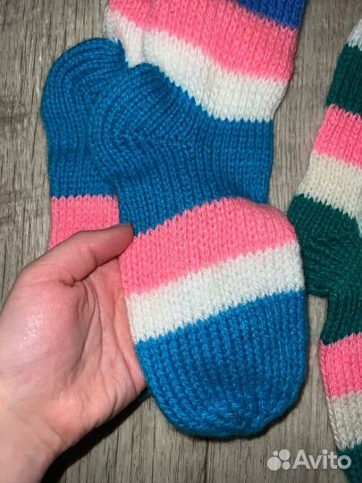 Носки шерстяные вязаные(взрослые)