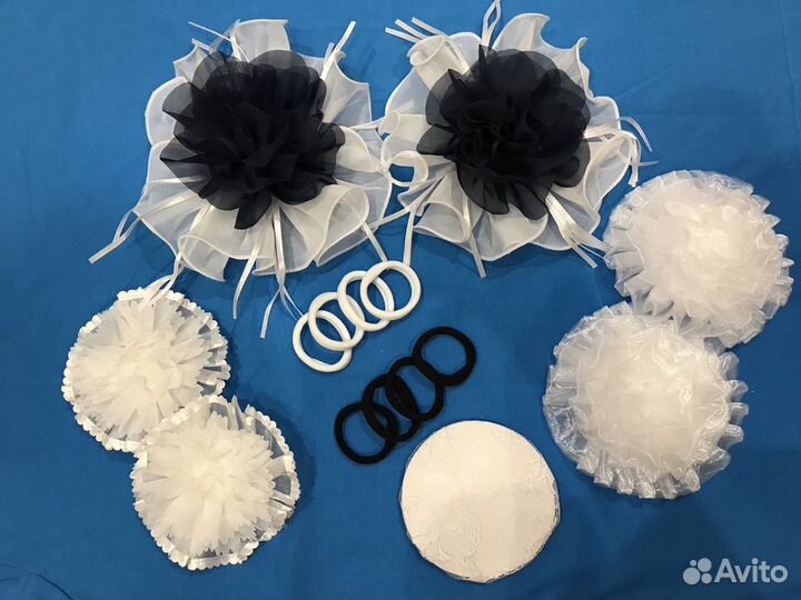 Банты в школу (комплектом)