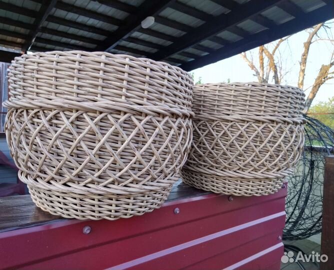 Кашпо из полиротанга