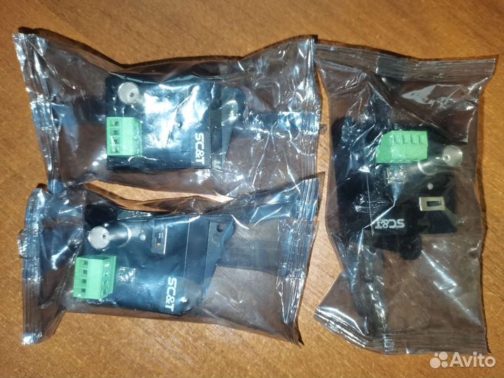 Приёмник видео сигнала по витой паре SC&T tta111vt