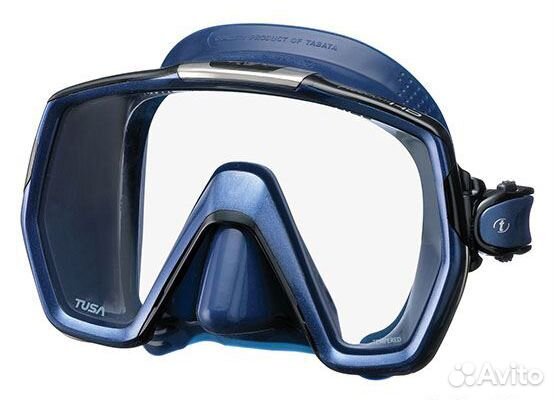 Маска для снорклинга с монолинзой Freedom Hd Indig