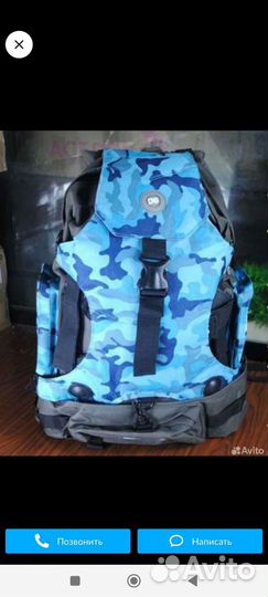 Рюкзак для шорт-трека, для любых видов коньков