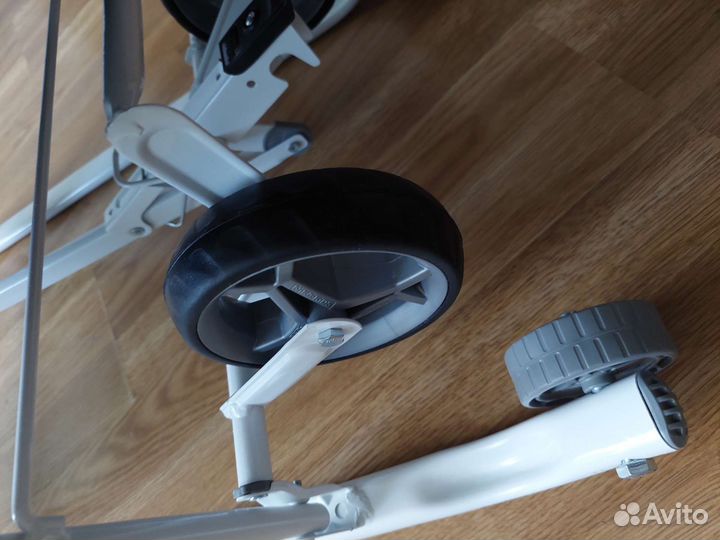 Санки коляска с перекидной ручкой