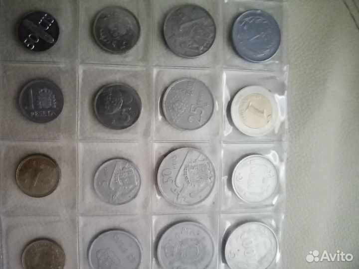 Наборы монет Турции, Испании, Израиля