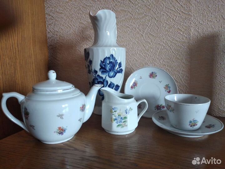 Посуда СССР фарфоровая