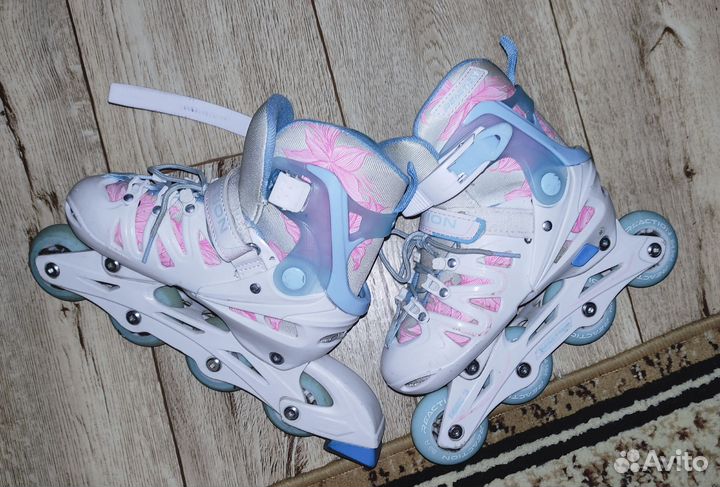 Роликовые Коньки детские раздвижные reaction