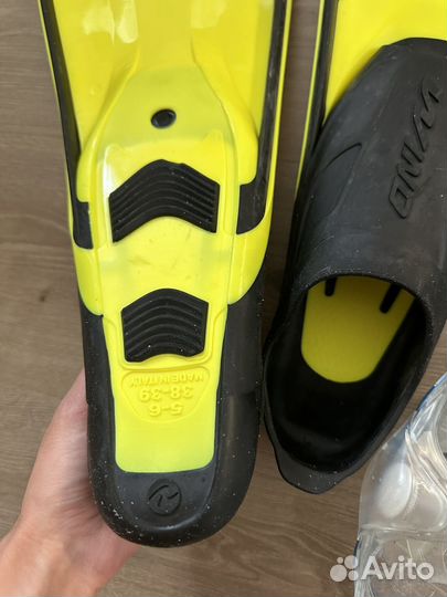 Маска и трубка tusa sport