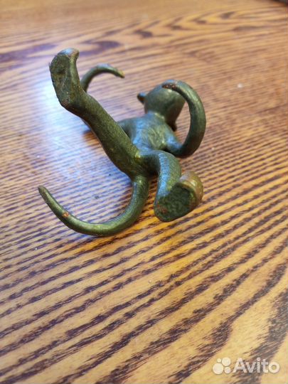 Статуэтка обезьяна для соли и перца, бронза