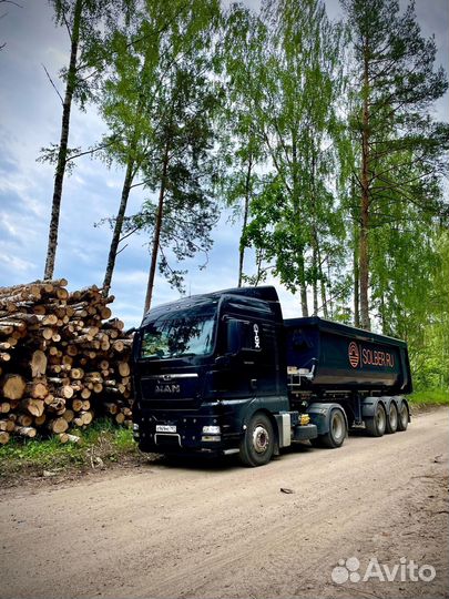 Водитель категории Е / самосвал с полуприцепом