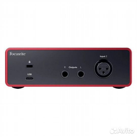 Аудиоинтерфейс Focusrite Scarlett Solo 4th Gen