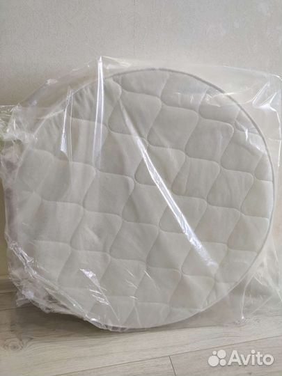 Матрас детский круглый+простынь